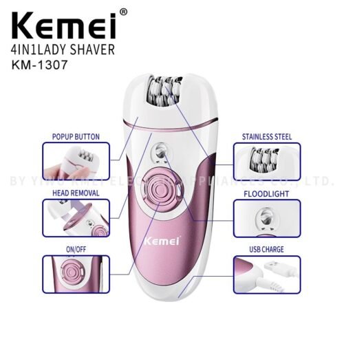 Kemei KM-1307 4 In 1 Grooming Kit