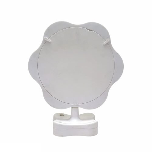 Magic Mirror Photo Frame with LED Light – Flower Design