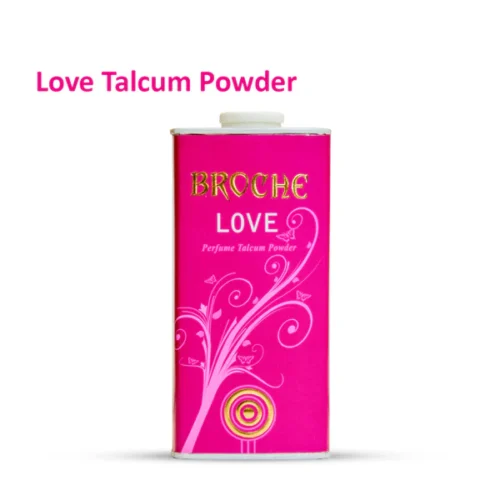 Broche Love Talcum Powder