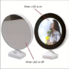 Magic Mirror with LED Light Photo Frame (Circle)