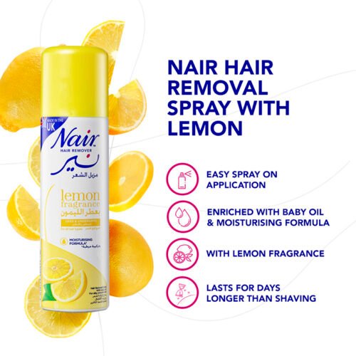 Nair Hair Remover Spray – Lemon 200 ML