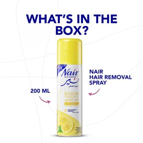 Nair Hair Remover Spray – Lemon 200 ML