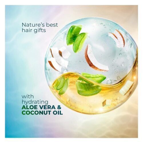 Sunsilk Coconut Oil And Aloe Vera Bouncy Volume Shampoo