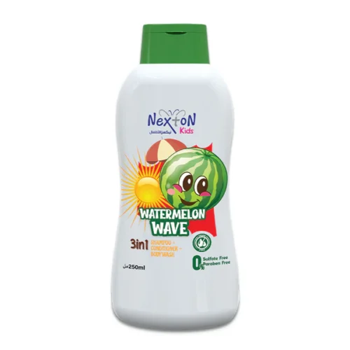 2_e5379dda-84f6-4309-9d95-038799138c1b Nexton kids shampoo 3 in 1 250ml (Water Melon)