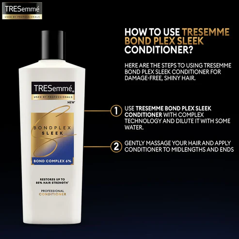 TRESemmé Bond Plex Sleek Conditioner - 160ML
