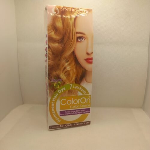 7 Color On Synthetic Dye Hair Color Creme