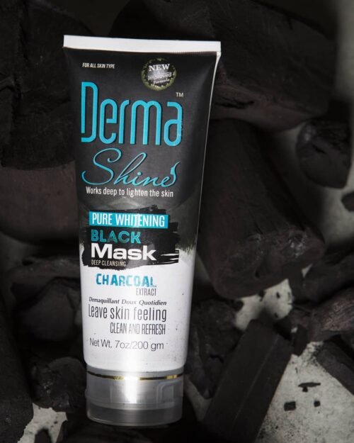 Derma Shine Pure Brightening Black Mask 200gm