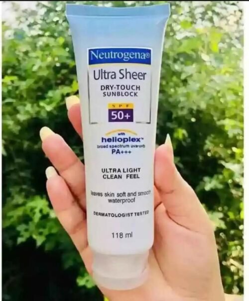 Neutrogena Ultra Sheer Dry-Touch Sunblock SPF 50+