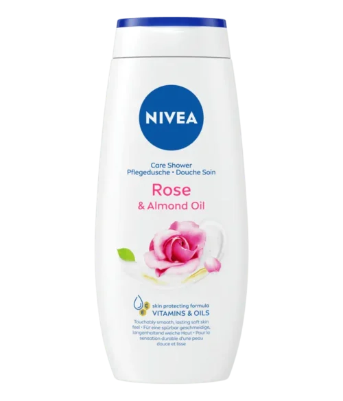 NIVEA Rose & Almond Oil Shower Cream - 250ml