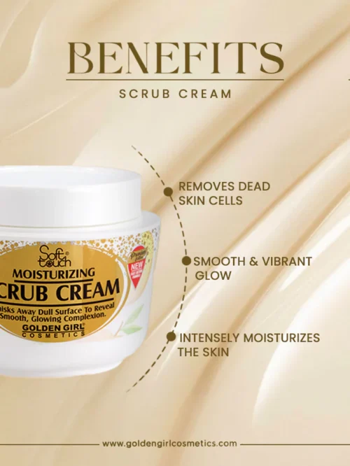 Soft Touch Moisturizing Scrub Cream - 75ml