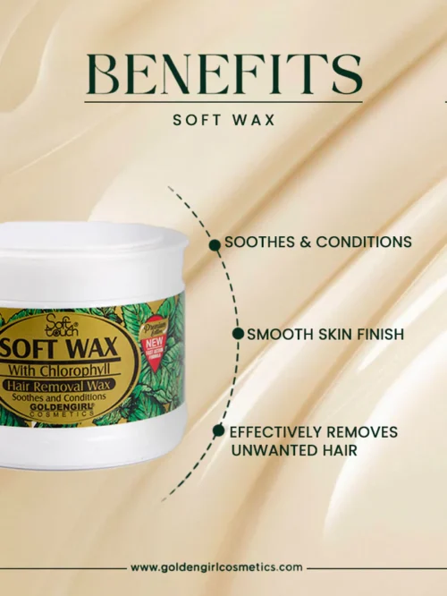 Soft Touch Soft Wax with Chlorophyll - 750ml