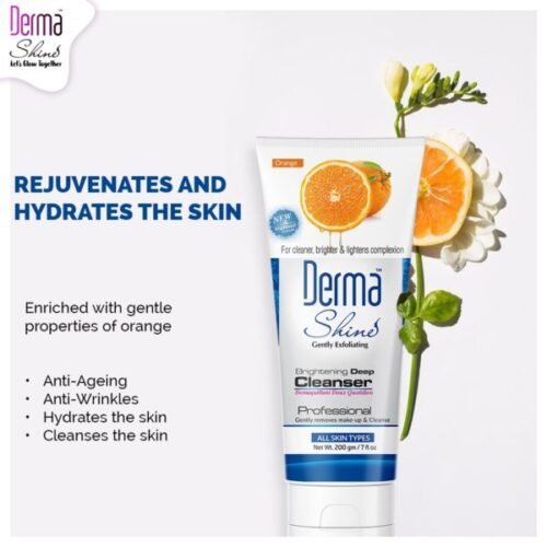 Derma Shine Whitening Deep Cleanser Tube 200gm
