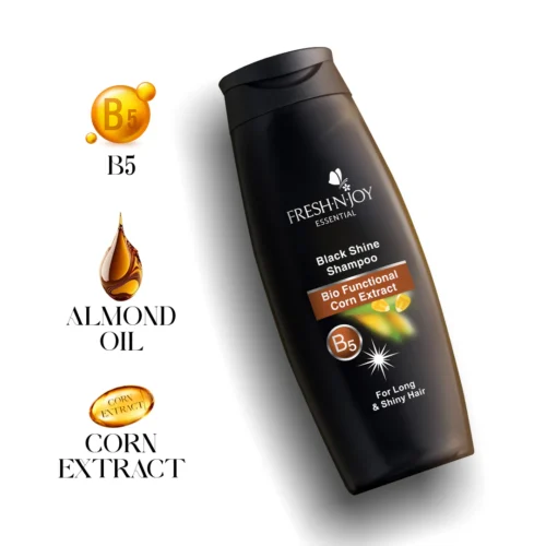 Fresh.N.Joy  Shampoo - Black Shine with Bio Functional Corn Extract