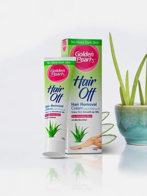 Golden Pearl Hair Off - Hair Removal Cream - Aloe Vera - 100g