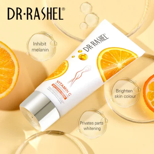 Dr.Rashel Vitamin C Brightening & Anti Aging Whitening Cream for Private Body Parts for Girls & Women - 80ml