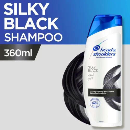 Head & Shoulders Silky Black Anti-Dandruff Shampoo