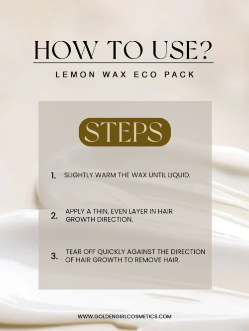 Soft Touch Lemon Wax