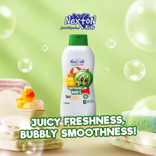IMG-20250208-WA0087 Nexton kids shampoo 3 in 1 250ml (Water Melon)
