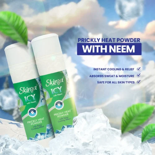 Skinza Icy Neem Prickly Heat Powder