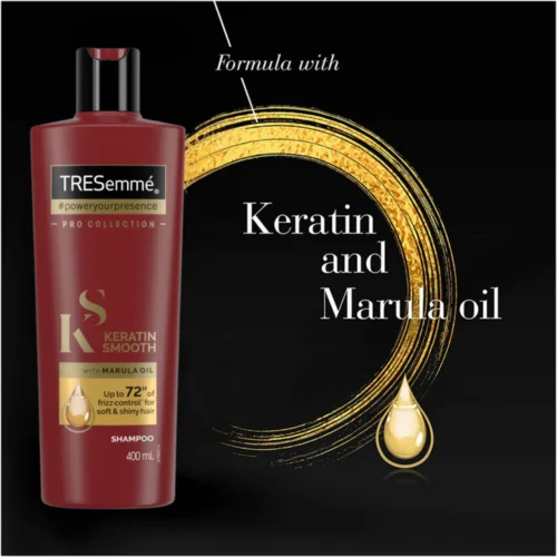 TRESemmé Keratin Smooth with Marula Oil Shampoo 400ml