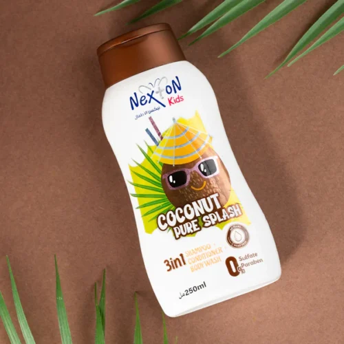 Nexton kids shampoo 3 in 1 250ml (Coconut)