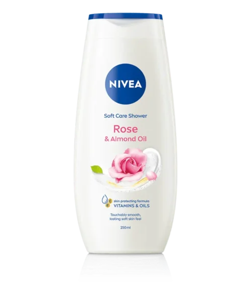 NIVEA Rose & Almond Oil Shower Cream - 250ml