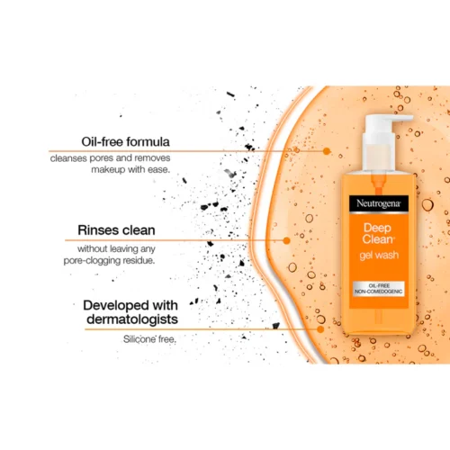Neutrogena Deep Clean gel wash