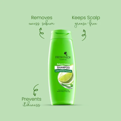 Fresh.N.Joy Shampoo - Sebum Control with Lime Extract Formula