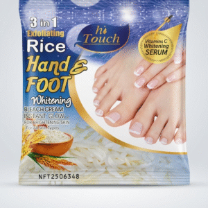Rice Hand and Foot Whitening Bleach Cream Sachet