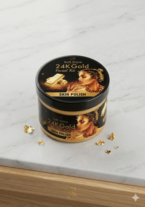 Soft Shine 24K Gold Facial Kit