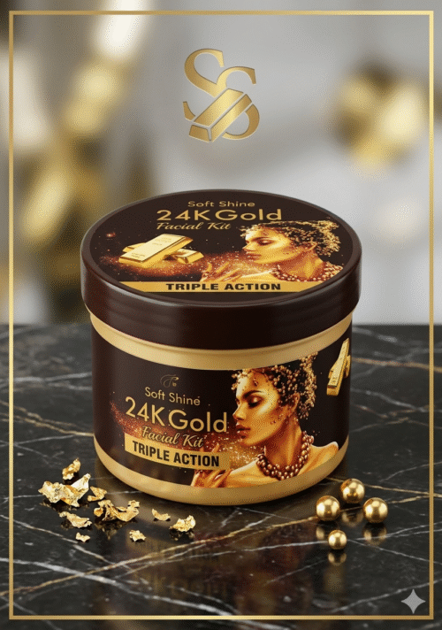 Soft Shine 24K Gold Facial Kit