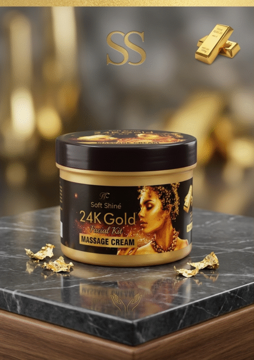 Soft Shine 24K Gold Facial Kit