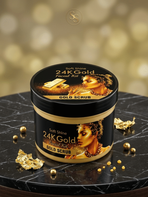 Soft Shine 24K Gold Facial Kit