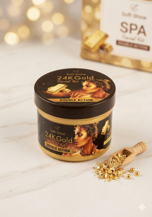 Soft Shine 24K Gold Facial Kit