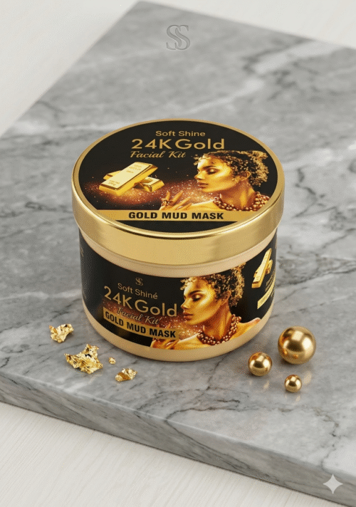 Soft Shine 24K Gold Facial Kit