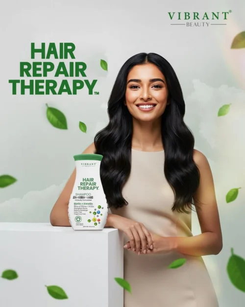 Vibrant Beauty Anti Hair Loss Shampoo (Biotin + Keratin) 400ml