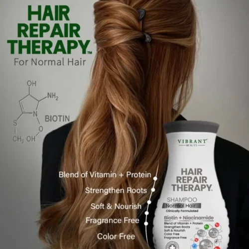 Vibrant Beauty Hair Repair Therapy Shampoo (Biotin + Niacinamide) 400ml