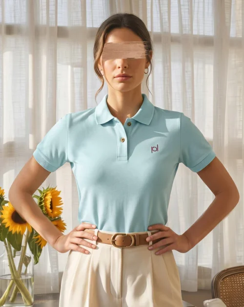 WOMEN'S POLO T SHIRT