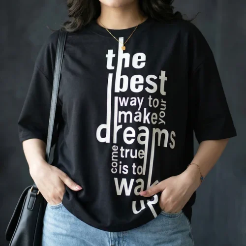 PRINTED LONG T SHIRT