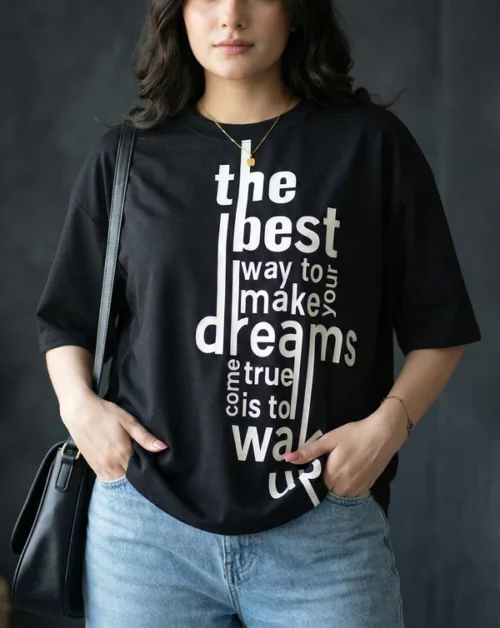 PRINTED LONG T SHIRT