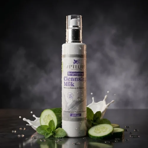 Aptlura Brightening Cleansing Milk – Makeup & Impurity Remover (200ml)
