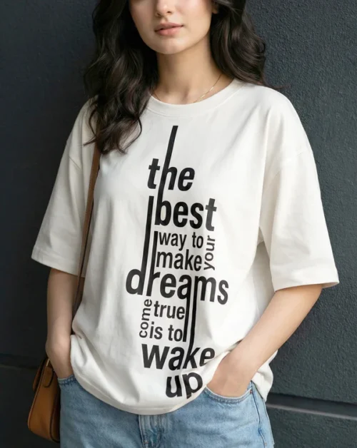 PRINTED LONG T SHIRT