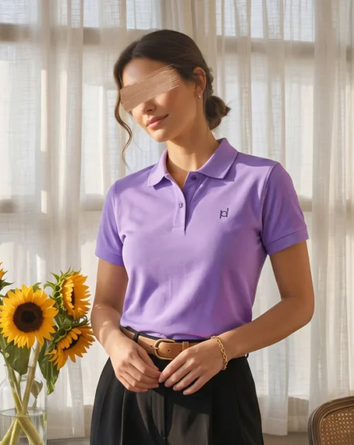 WOMEN'S POLO T SHIRT