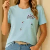 EMBROIDERED T SHIRT