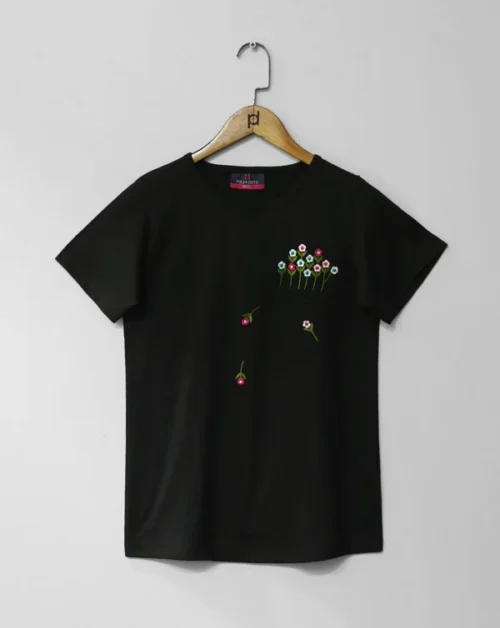 EMBROIDERED T SHIRT